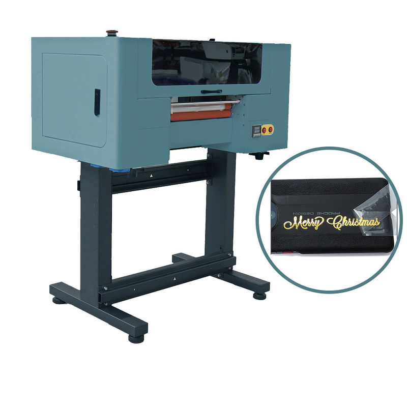 CMYK W V DTF mürekkep püskürtücüsü Etiket etiket etiket baskı makinesi F1080 XP600 başlı UV