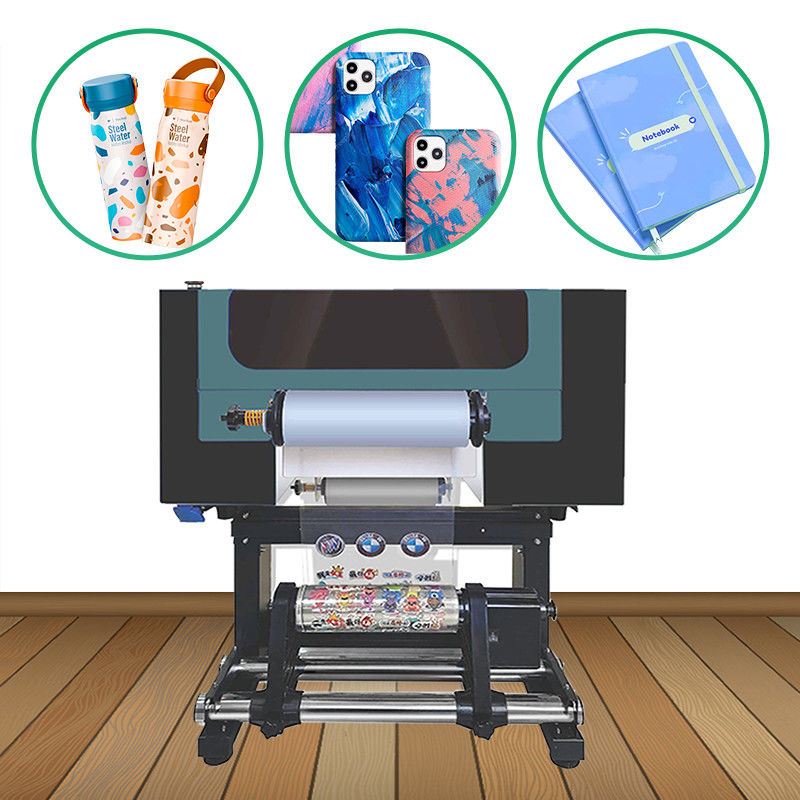 300mm Ruloya Rulo UV Yazıcı Dtf 2 Xp600 başlı Dtf yazıcısı