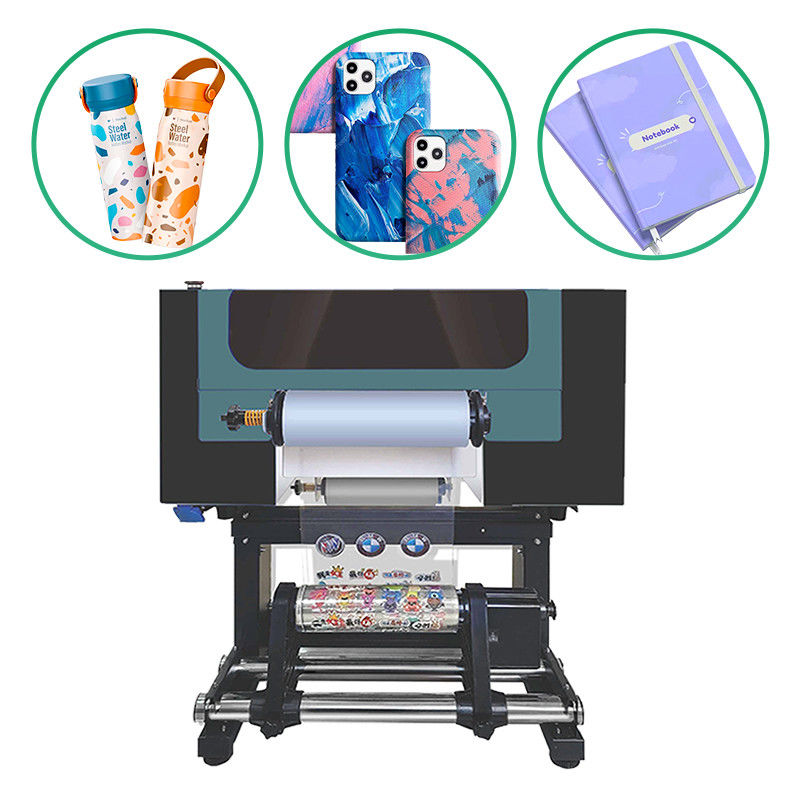Çift Başlı I3200 UV Yazıcı Laminatörlü Dtf Etiket Yazıcısı