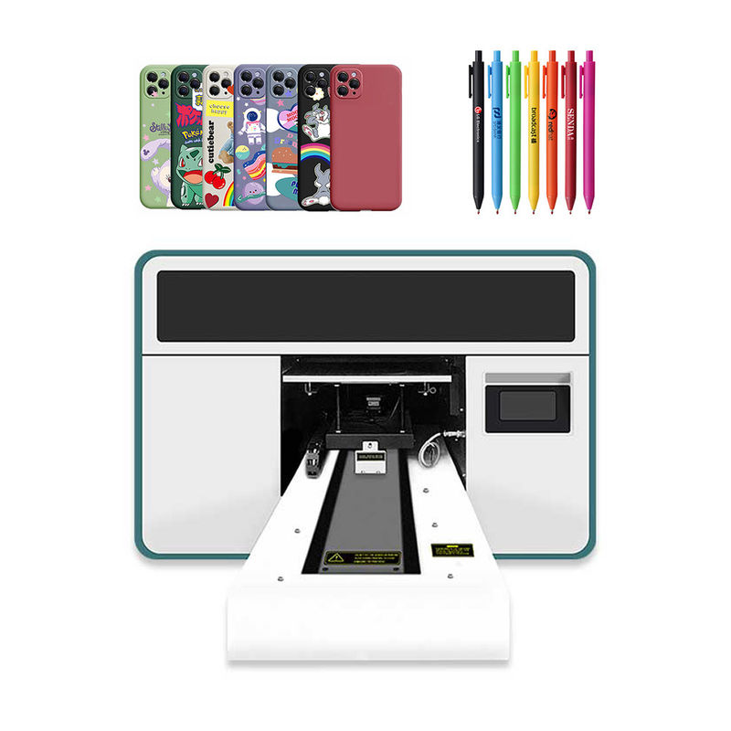 U1HD Printhead UV Hibrit Yazıcı A3 Boyutlu 3D Telefon Kutusu Yazdırma Makinesi