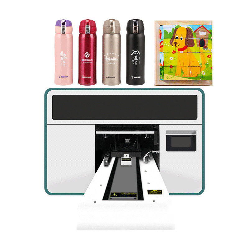 A3 UV mürekkep püskürtücüsü Akrilik kalem cam baskı için LED UV hibrit baskı makinesi