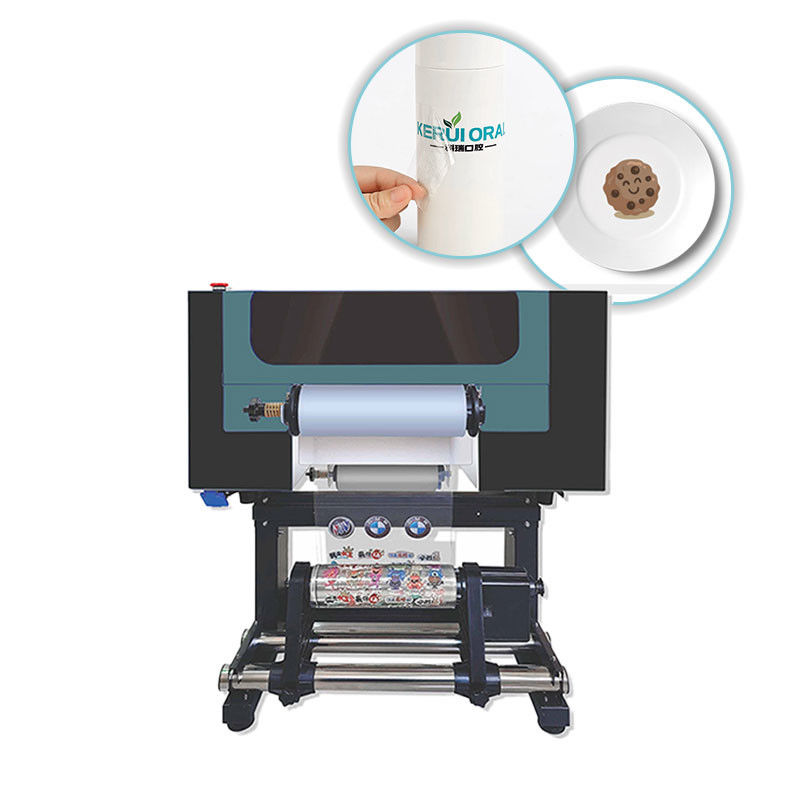 Otomatik Laminasyon UV DTF Yazıcı 2 Baş XP600 I3200 A3 T Gömlek DTF AB Film Yazıcısı
