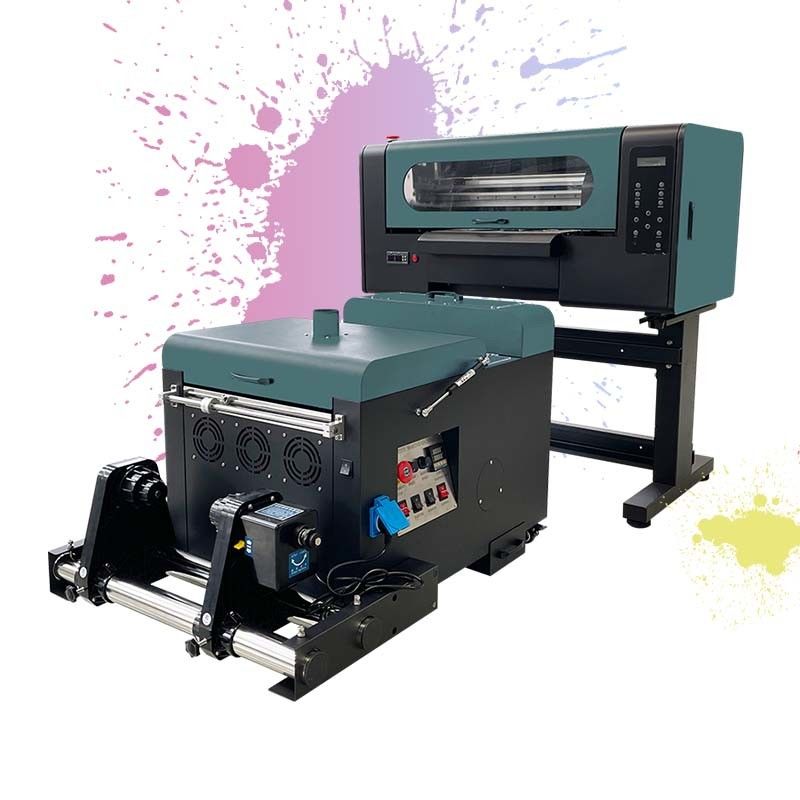 Pigment mürekkep A3 DTF yazıcısı XP600 DTF PET film yazıcısı Tişört baskı makinesi