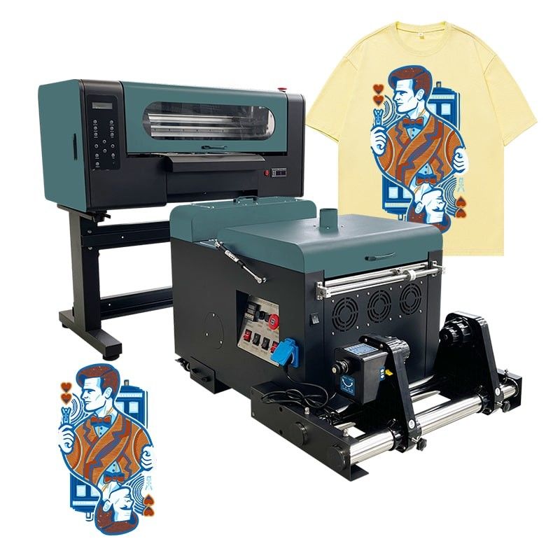 xp600 baskı başlığı Dijital A3 Tişört Yazdırma Makinesi Isı Transferi Pet Film Dtf Yazıcısı