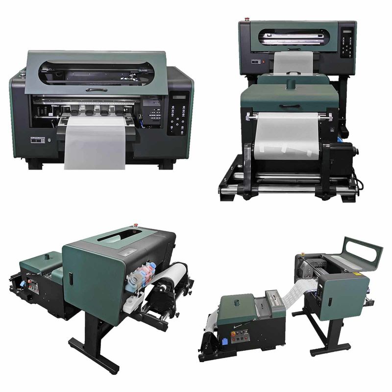 Tekstil Uygulamaları için CMYK+W renkleri ile Film VT-300 A3 DTF Yazıcısı