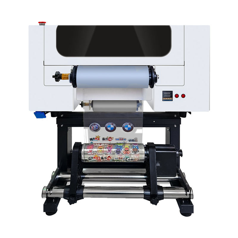 A3 Ruloya Rulo UV DTF Yazıcı Otomatik Laminasyonlu 30cm UV DTF Yazıcı