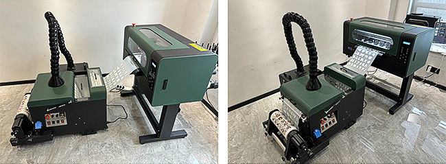 Tekstil Uygulamaları için CMYK+W renkleri ile Film VT-300 A3 DTF Yazıcısı