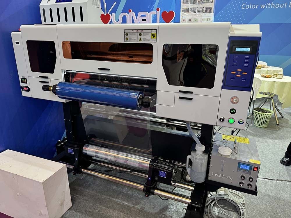A2 A3 Dijital 60cm DTF Sticker UV Yazıcı Cam Metal Yazıcı 13200 U1 Başlı