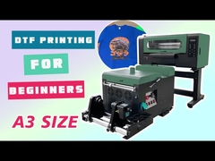 30cm DTF Baskı Makinesi DTF Transfer Makinesi XP600 Baş 300mm Genişlik