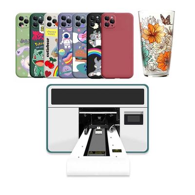 A3 Boyut 6 Renkli UV Hibrit Yazıcı Hibrit UV Baskı Makinesi 1200 dpi çözünürlük