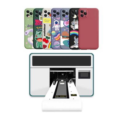 Masaüstü UV Hibrit Yazıcı UV Led Flatbed Yazıcı I3200 Başlı A3 Boyutu