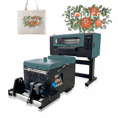 Pigment mürekkep A3 DTF yazıcısı XP600 DTF PET film yazıcısı Tişört baskı makinesi