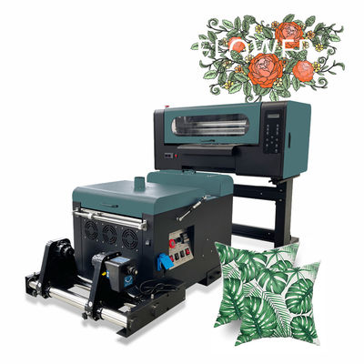300 mm DTF tişört yazıcısı 2 Epson F1080 başlı DTF transfer yazıcısı ile