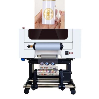 2*F1080 baskı başlığı ile 300mm UV yazıcı CMYK+W+V desteği Parlak ve renkli