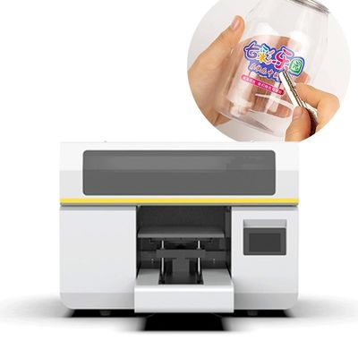 A3 çap genişliğinde UV yazıcı Şişe / PVC / Film baskı için özel tasarım uygulamaları için