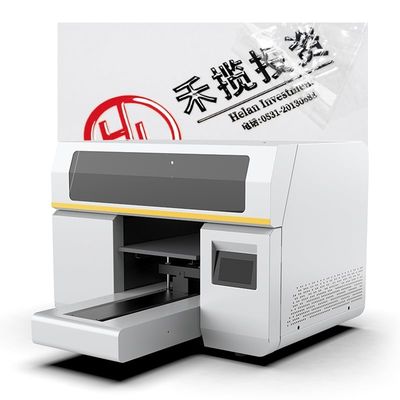 300x475mm Platform UV Roll Printer I3200 Printhead Printer ile T-shirt şişeleri için telefon kılıfı