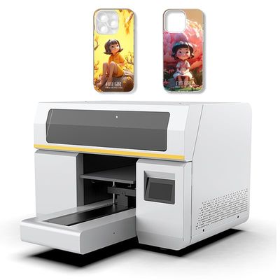 3D Masaüstü 300mm Şişe Düz Yatak UV Yazıcı Ev Kullanımı İçin Telefon Kutusu Yazıcısı