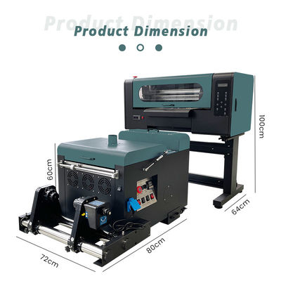 Çift Epson F1080 Başlı Dijital DTF PET Film Baskıcısı
