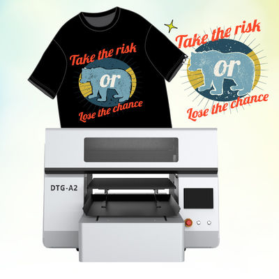 En iyi 2025 DTG Printer For Garment 4 Renk 1 Beyaz Doğrudan Giyim Printer